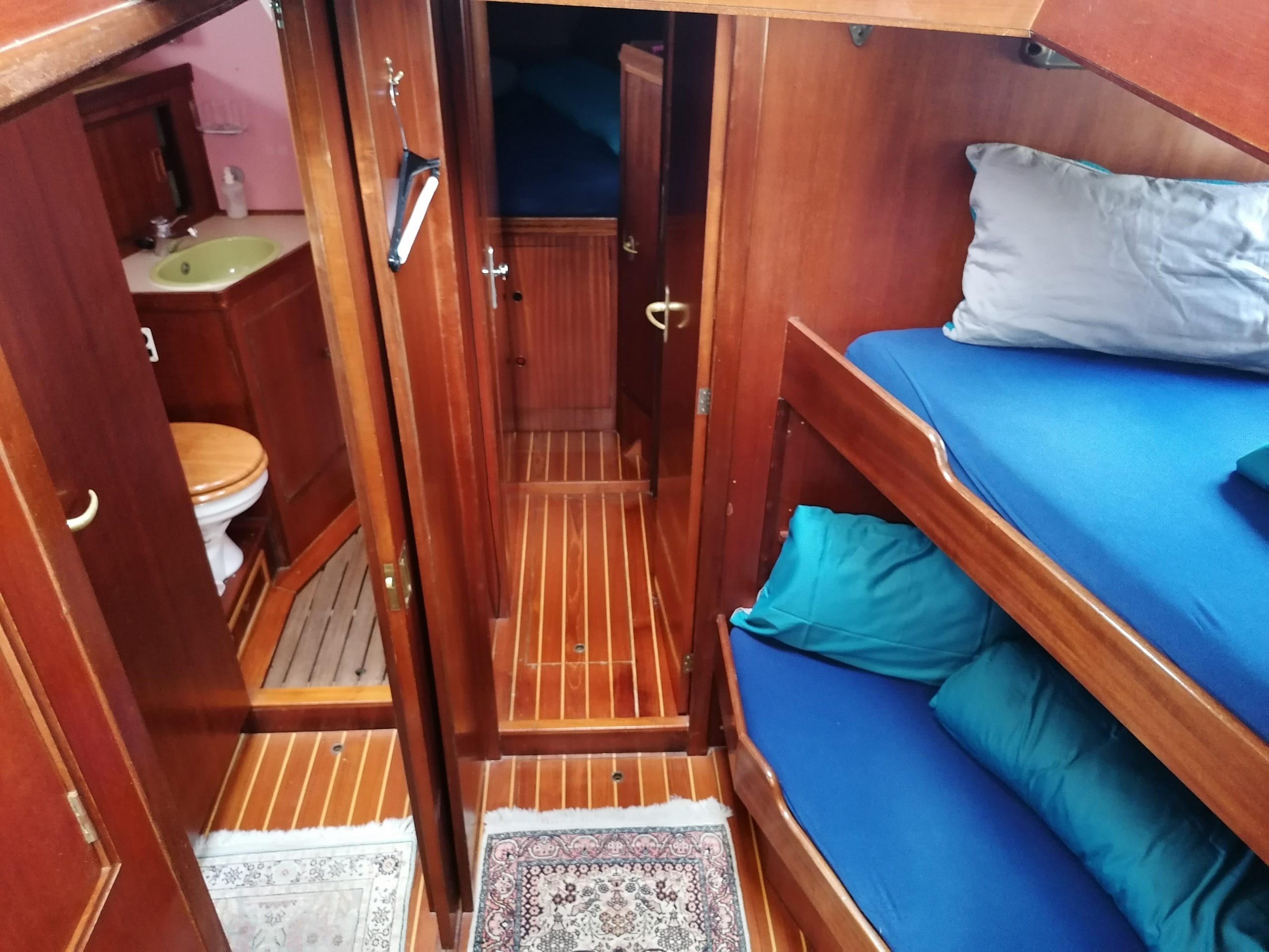 Kabinen für 6 Gäste mit 2 Bäder