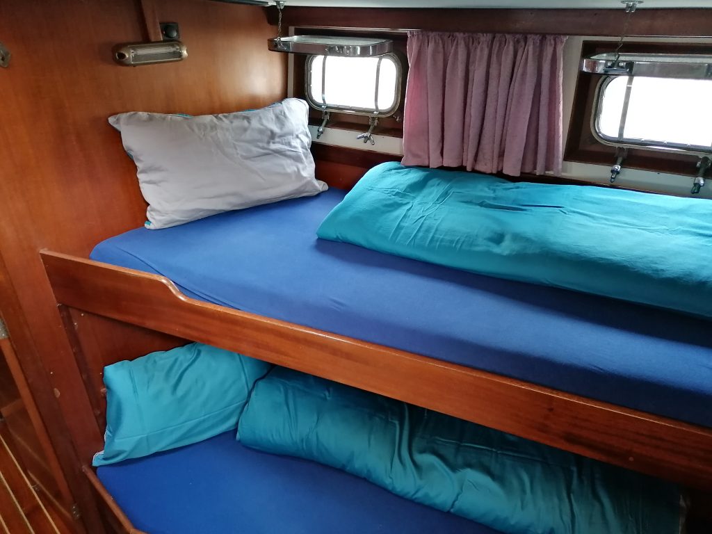 Kabine mit Stockbettkoje